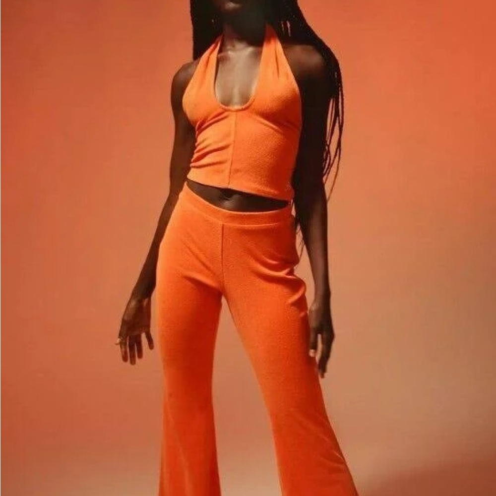 juicy couture Orange Halter Top